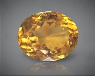 Yellow Citrine Natural Certified  9.71CTS-8432